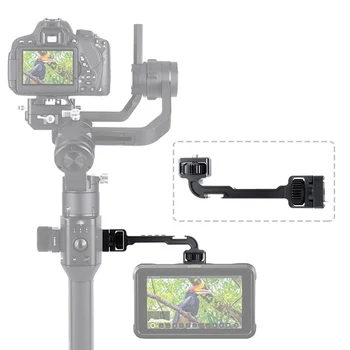 

Ulanzi Gimbal Monitor Mount for DJI Ronin S SC Handheld Stabilizer Microphone LED Video Light Extension Bracket Holder Cold Shoe