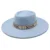 British Style Felt Fedoras Hat New Fashion 9.5CM Wide Brim Wool  bowler Dress hat Winter Church Jazz Caps chapeu feminino 21