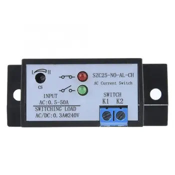

SZC25-NO-AL-CH Self Supply Adjustable Normally Open AC Current Sensing Switch AC 0.5-50A.