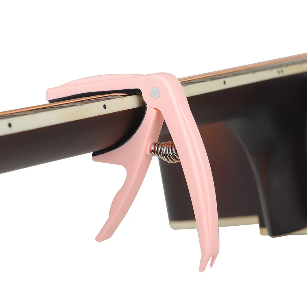Universal Capo Guitar Accessories Quick Change Clamp Key Acoustic Classic Guitar Capo Tuning Clamp For Ukulele Guitar Parts