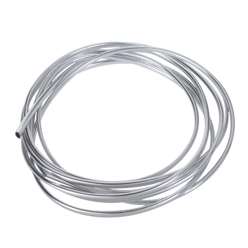 

Newest 4m U Shape DIY Car-styling Interior Air Vent Grille Switch Rim Trim Outlet Decoration Strip Moulding Chrome Silver Hot