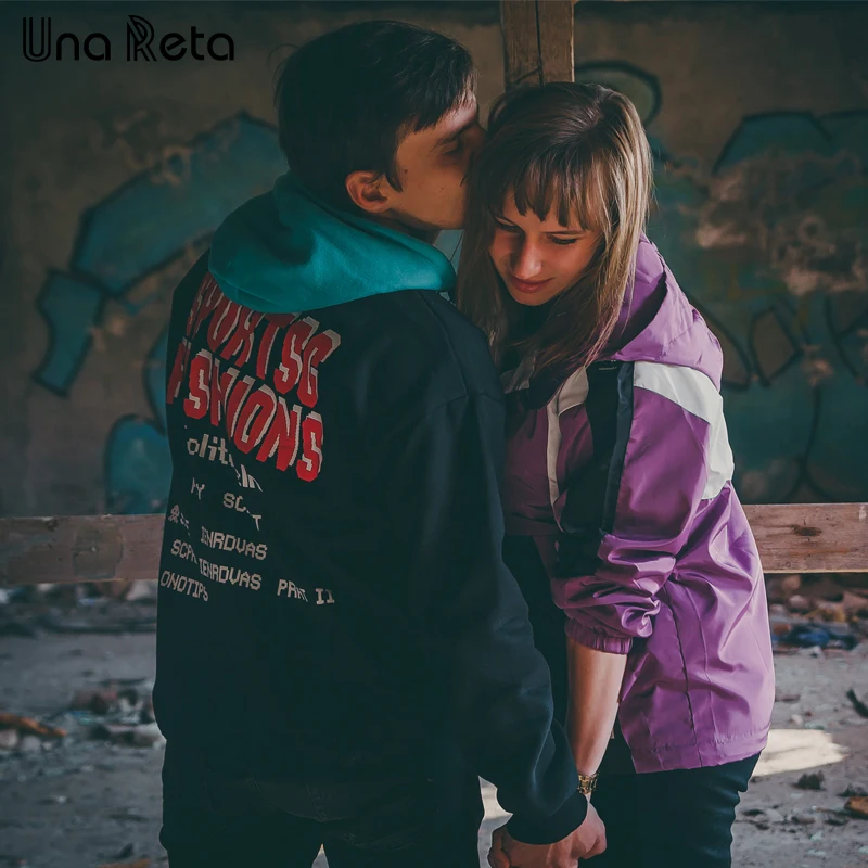 Una Reta, мужские толстовки в стиле хип-хоп, толстовка, Осень-зима, новинка, флисовый пуловер, свитшоты, мужская повседневная Уличная одежда с принтом Харадзюку