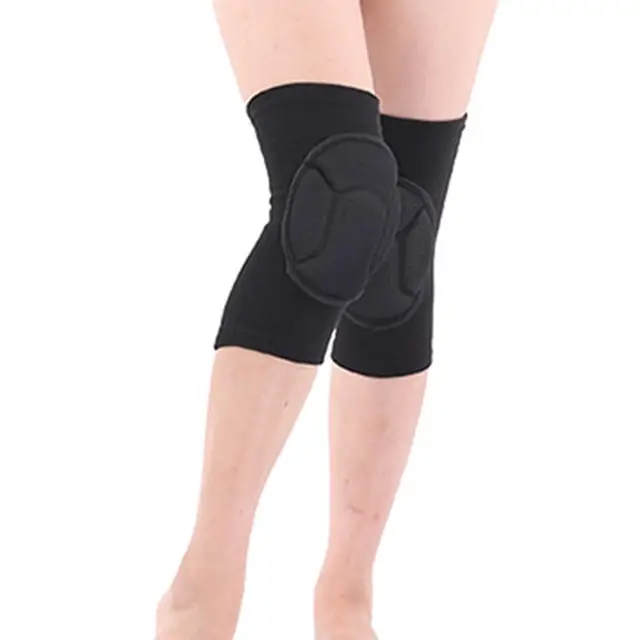 1 Pair Protective Knee Pads Thick Sponge Football Volleyball Extreme Sports Anti-Slip Collision Avoidance kneepad Brace 2