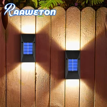 

LED Solar Light Waterproof Outdoor Lighting Wall Light Garden Decoration Courtyard Street Balcony Fence Solar LED Wall Light