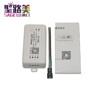 

DC 5V 12V 24V SP108E LED SPI pixel WIFI Controller by smart phone APP For WS2811 WS2812B WS2813 APA102 LED Strip Light Tape