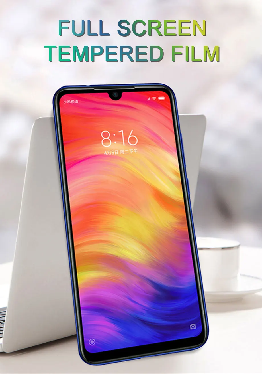 40D закаленное стекло для Xiaomi Redmi note 5 6 7 Pro защита экрана на Redmi 6A 8 Pro защитное стекло на Redmi note 7