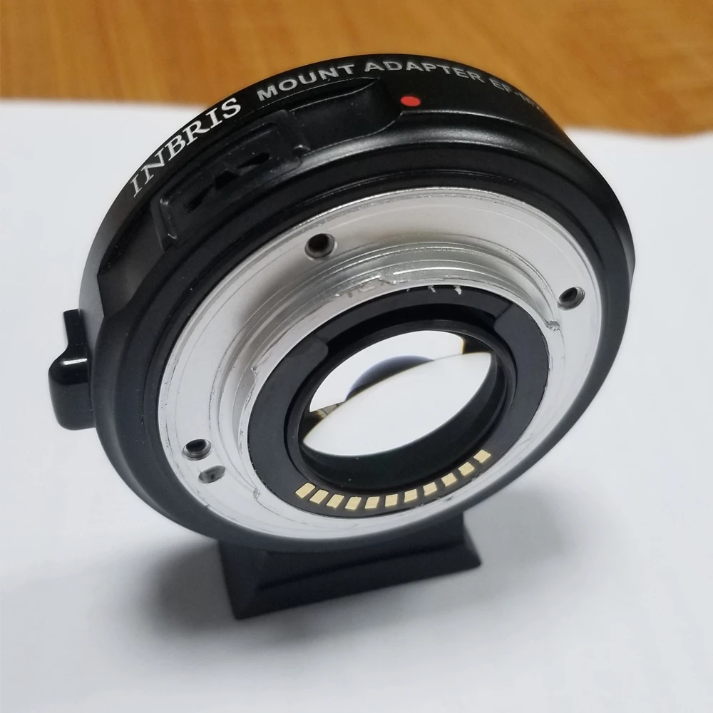 US $138.00 INBRIS EFM1 Auto Focus Lens Mount Adapter For Canon EOS Lens To M43 Camera