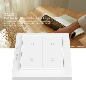 

Wall Switch Smart Light Switches Control Zigbee Wireless Four-Key Edition Wireless Switch Wireless Wall Switch Dimmer