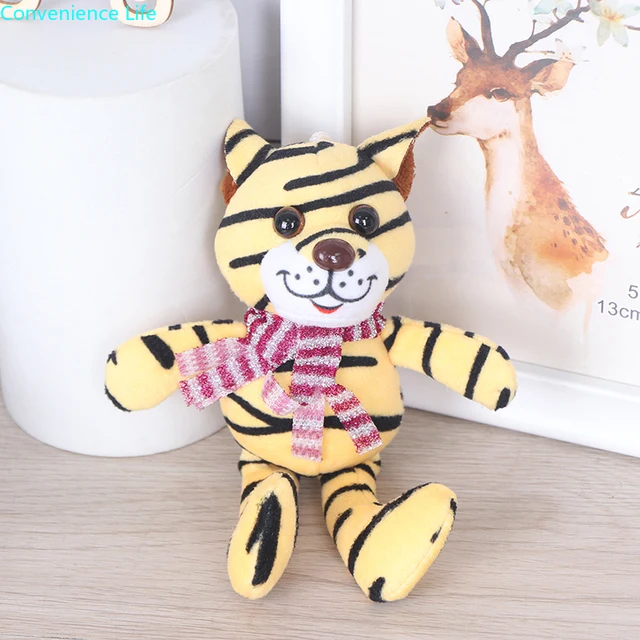 16 styles 2022 Year Of The Tiger Chinese New Year  Zodiac Plush Tiger Toys Pendant Random gifts for guests Tiger Mascot D