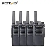 Retevis RT668 Handy ווקי טוקי 4 Pcs PMR דו דרך רדיו נייד רדיו מלון מסעדה מכשיר קשר 2 דרך רדיו לציד