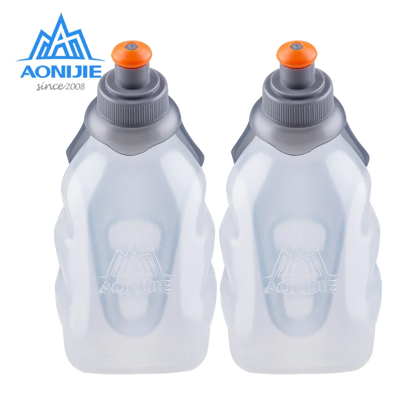 

2pcs AONIJIE SD-06JP Water Bottle Kettle Flask Storage Container For Running Hydration Belt Backpack Waist Bag Marathon Trail