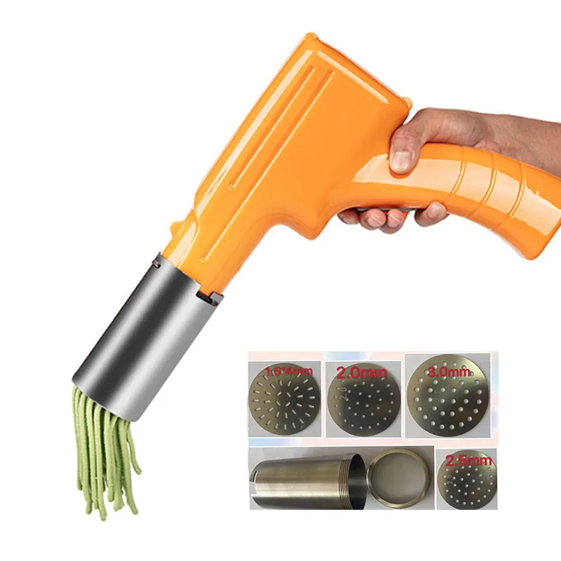 110v 220v Electric Noodle Press Machine Pasta Maker automatic Dough Noodles Handheld Spaghetti maker for home use