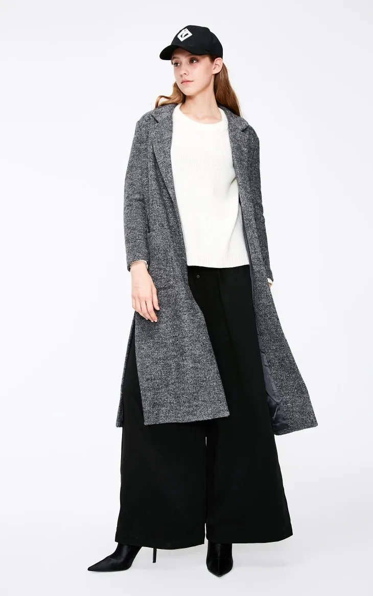 Vero Moda женское новое шерстяное пальто с боковыми карманами | 318327559