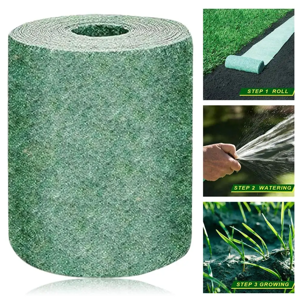 

Biodegradable Grass Seed Cushion Ecological Blanket Biodegradable Grass Seed Mat
