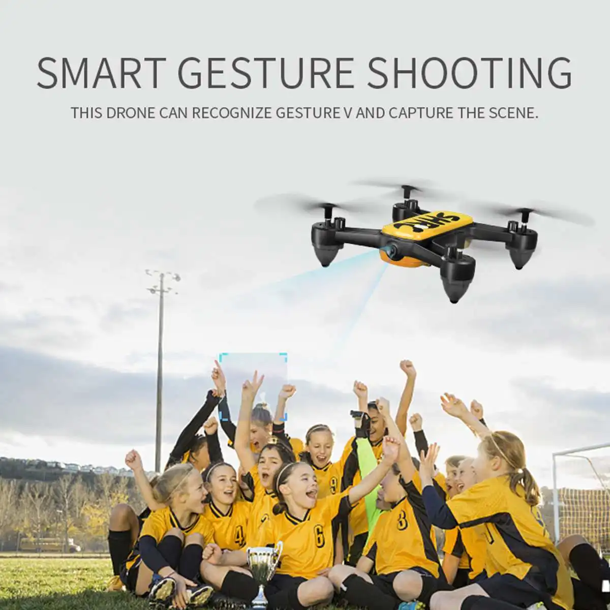 4K HD камера gps RC Дрон Wifi FPV RC вертолет без головы один ключ посадка 18 минут время полета дистанционное управление Квадрокоптер