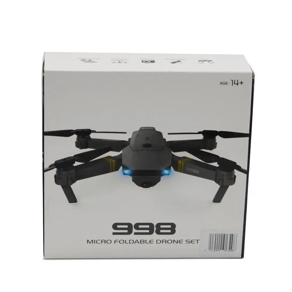 2.4 г Drone мини безголовый Drone RC Quadcopter пульт дистанционного управления складные дроны HD камера открытый игрушка