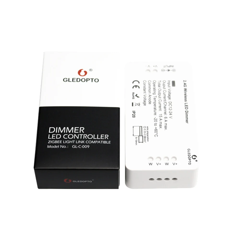 G светодиодный диммер OPTO Zigbee 12 В 24 В одноцветный светодиодный светильник Zigbee мост умный дом приложение Управление светодиодный диммер работа с Echo Plus