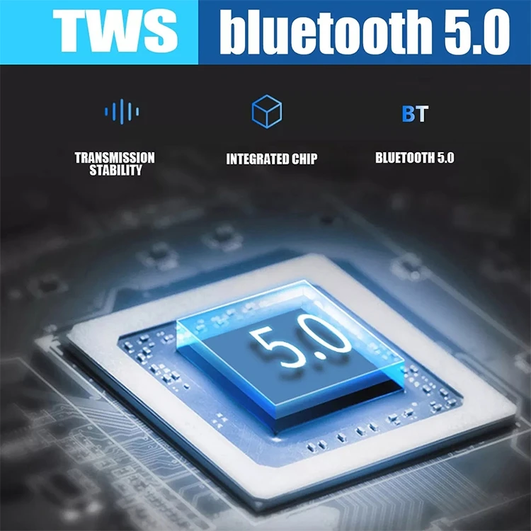 Bluetooth наушники настоящие беспроводные наушники 5,0 TWS наушники-вкладыши IPX5 Водонепроницаемая мини-гарнитура 3D стерео звук спортивный наушник