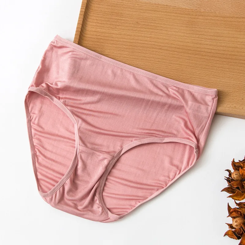 1225 истинный шелк Ropa интерьер Femenina сексуальные трусики M-xl