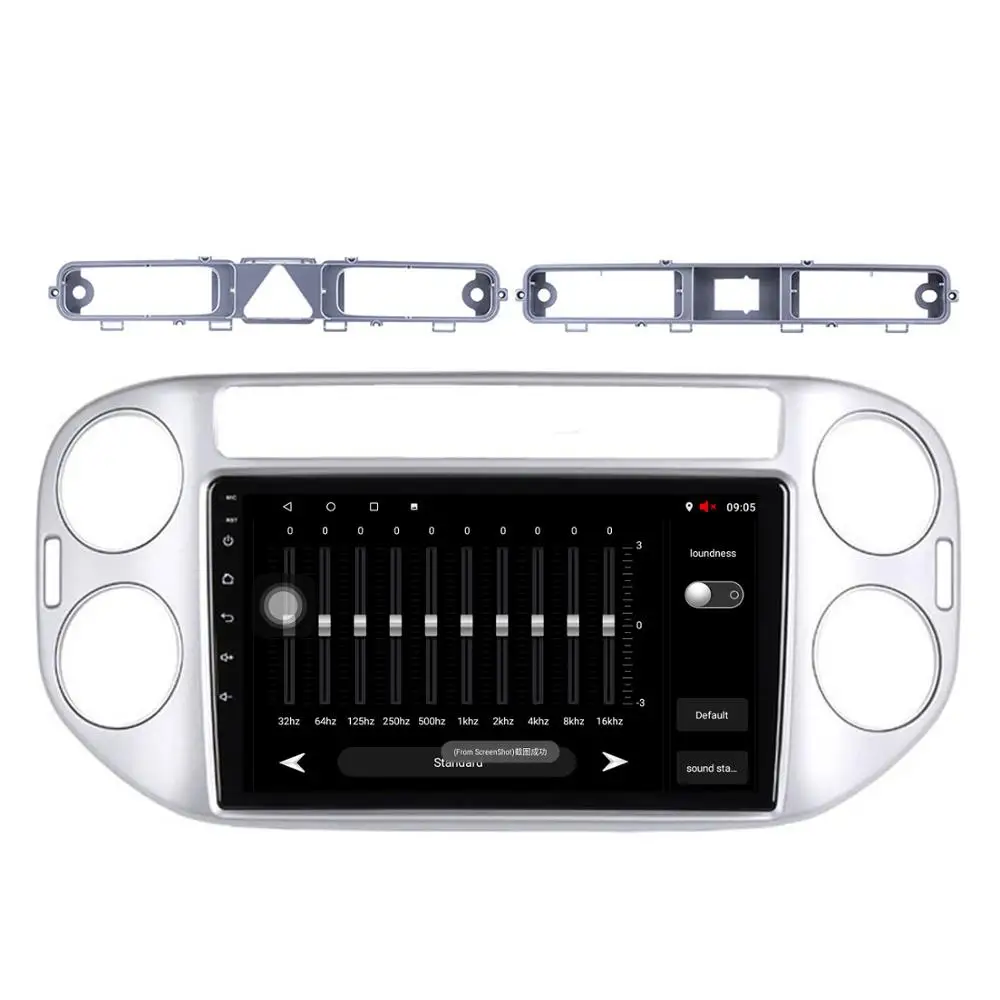 Sale HFCYJIA 9" Android 8.1 System Car Radio Tape Recorder For Volkswagen 2010-2015 GPS Navi Player BT SWC WIFI RDS Google OBD DVR 1