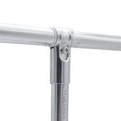 2PCS Stainless Steel Tube Connector Fittings for 25mm Diameter Pipe Clamp/Shelf Tube Drying Rack Connector Hardware FG731