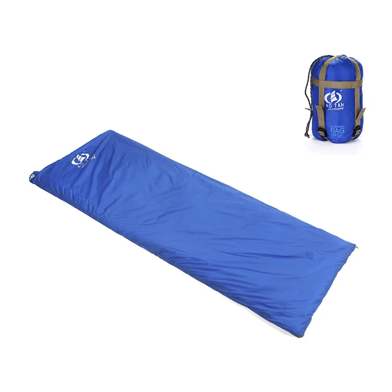 Утолщенный портативный походный конверт для кемпинга, спальный мешок, влагостойкий, приятный для кожи, пушистый теплый спальный мешок