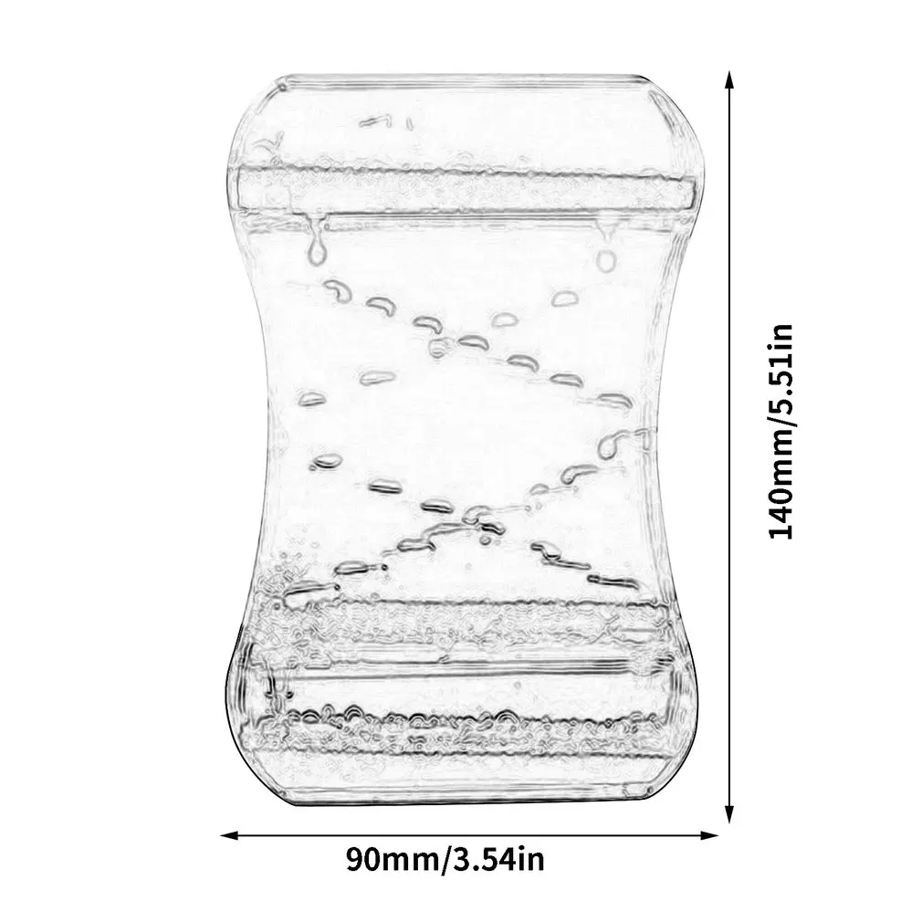 Жидкое движение Bubbler таймер сенсорная игрушка для расслабления жидкое движение таймер песочные часы плавающий цвет зигзаг движение Bubbler