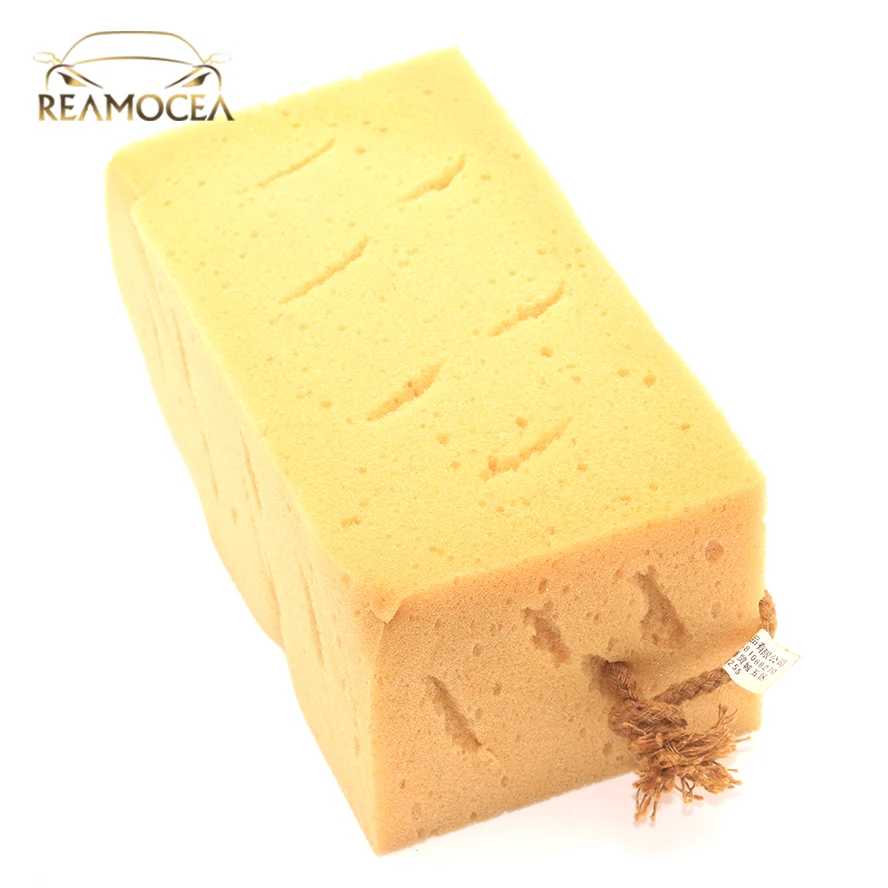 Reamocea 1x Коралловая мойка моющая губка блок сотовая машина стекло окно дверь