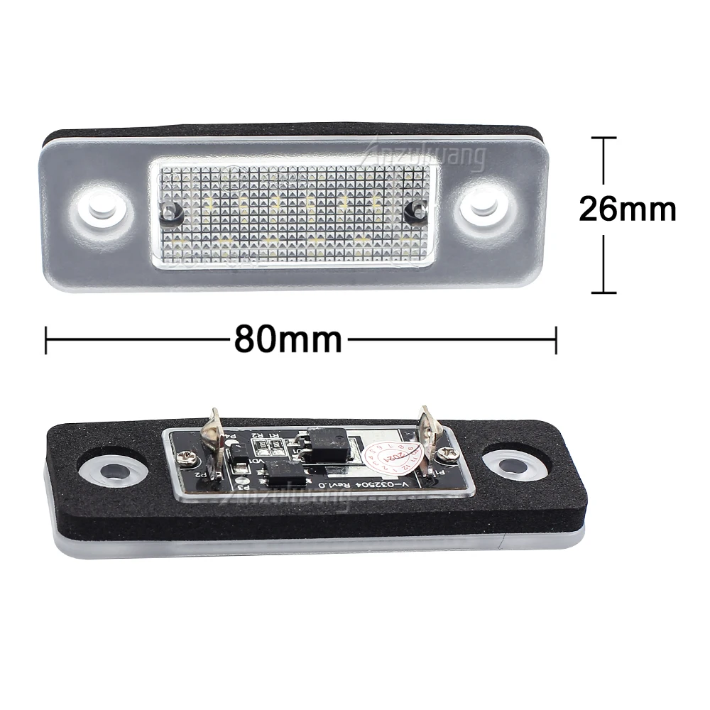 NSLUMO 2 PZ LED Licenza Numero Targa Luce Per Peug/eot 207 CC 208 308 II