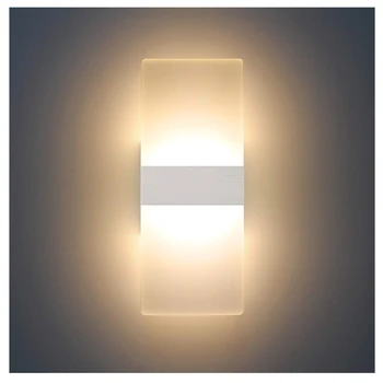 

LED Night Lighting LED Wall Lights Living Room Corridor Warm White Colar Wall Lighting for Bedroom Modern Acrylic Wall Lamp