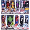 30cm Marvel Super Heroes Avengers Spiderman Thanos Hulk Captain America Thor Wolverine Venom Action Figure Toys Doll for Kid Boy 1