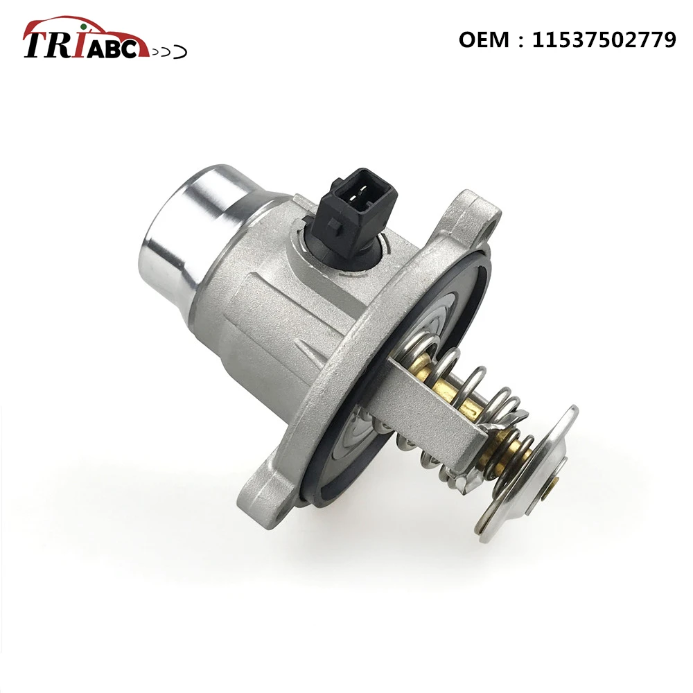 Engine Coolant Thermostat Water Outlet Assembly For Bmw 5 E60 540 I X5