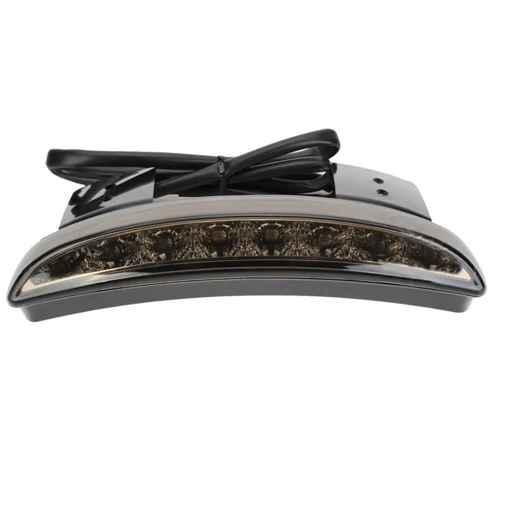 LED Rear Brake Tail Light - Chopped Fender Edge, Stop Running Signal Lamp for Harley Sportster XL 883 1200