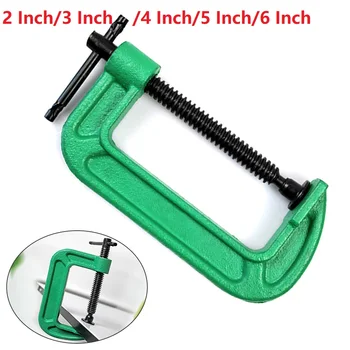 

2 Inch/3 Inch/4 Inch/5 Inch/6 Inch G Clip Iron Clip Strength Wood Clip Clamp Clip Clamp Fixture Woodworking Fixture