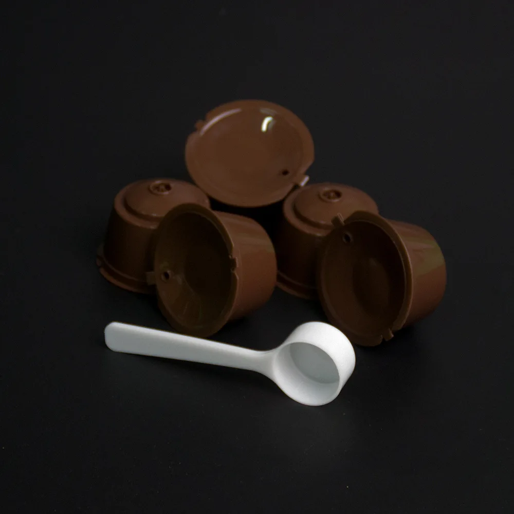 Фильтр для кофе набор фильтров подходит для dolcegusto капсулы чашки guo lv qiao 5 шт с ложкой