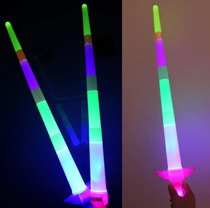 

New Led Flash Light Up Wand Glow Sticks Kids Toys for Holiday Concert Christmas Party Xmas Gift Birthday Wholesale