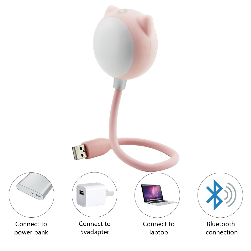 Портативный Bluetooth мини беспроводной креативный динамик игрушка 2 в 1 USB сенсорный