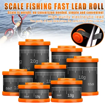 

10pcs/Set Scale Volume Lead Weight Fishing Sinkers Tackle Fishing Adjust Weight Lead SMN88