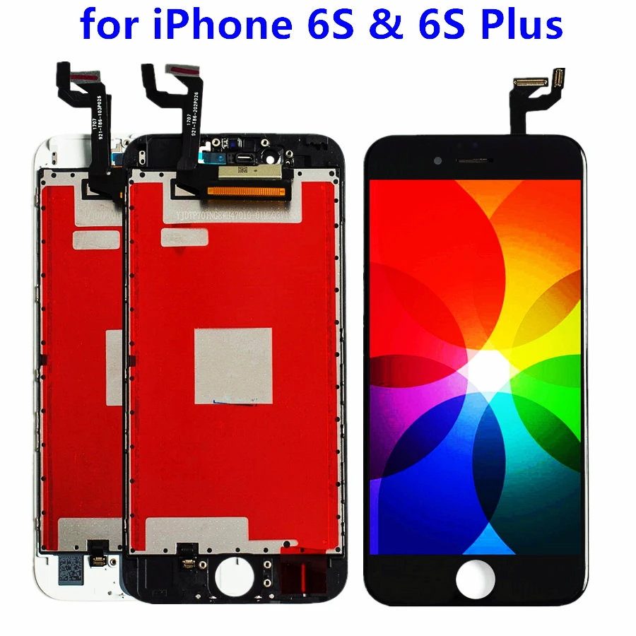 Лучший ЖК экран для iPhone 6S Plus дисплей + сенсорный дигитайзер полная сборка 6 7 8