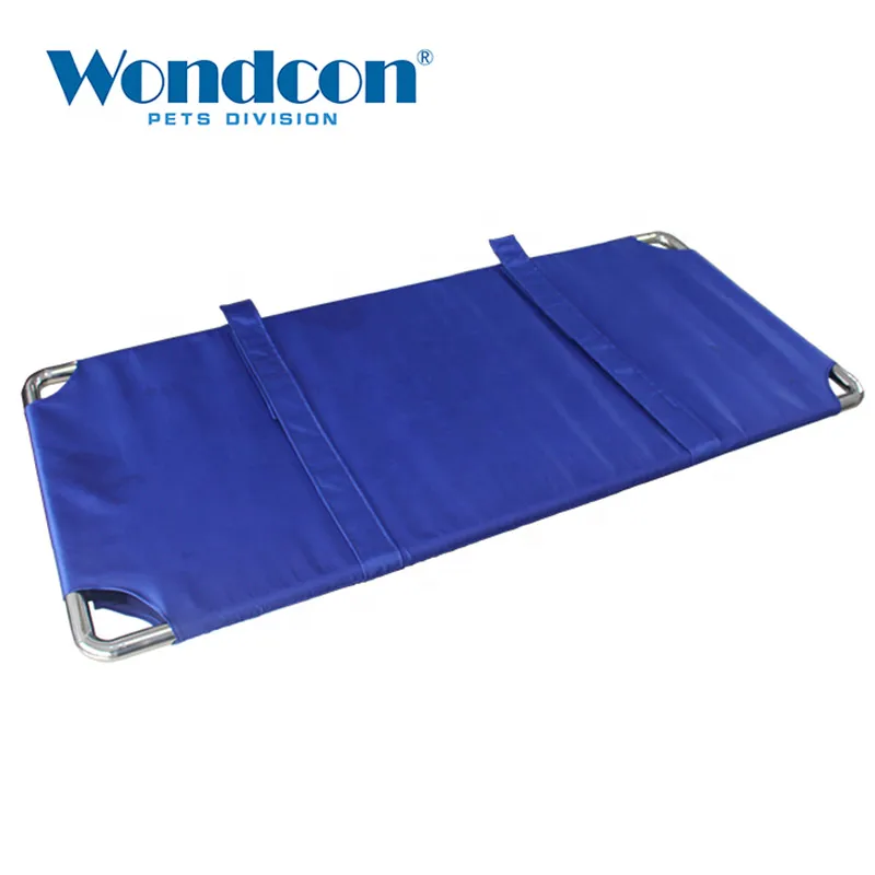 

Wondcon Veterinary equipment Pet stainless steel stretcher 304 Stainless Steel animal carriage