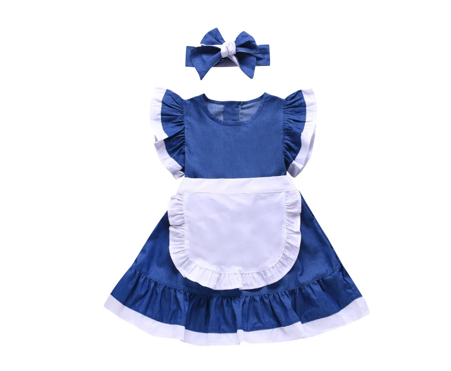 Испанская одежда для малышей платье принцессы для маленьких девочек Robe Fille Vestidos Infantil/платье для костюмированной вечеринки в стиле Лолиты