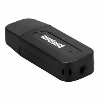 

Bluetooth Audio Receiver Adapter Wireless Music A2DP Dongle with 3.5mm jack AUX transmitter USB charging