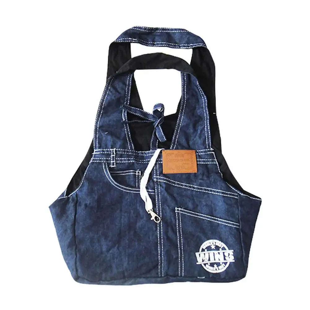 Синяя джинсовая ткань дышащие трусики для собак слинг сумка Портативная переноска для животных сумка для путешествий на открытом воздухе щенок кошка переноска для путешествий на открытом воздухе