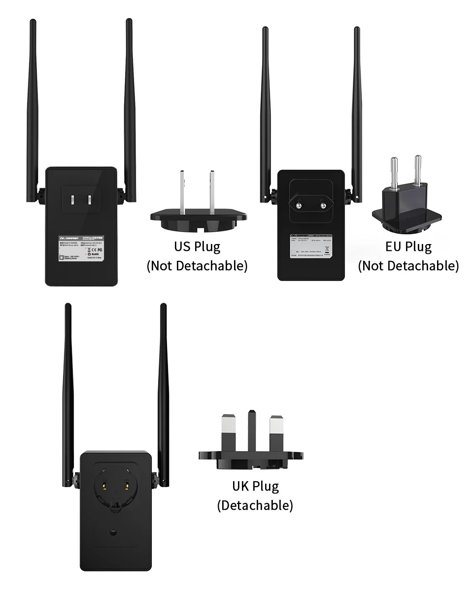 internet wifi amplifier Comfast CF-WR302S Wifi Router Repeater 300M 10dBi Ăng Ten Wi Fi Lặp Tín Hiệu 802.11N/B/G Roteador wi-Fi Rang Extende best wifi 6 mesh router