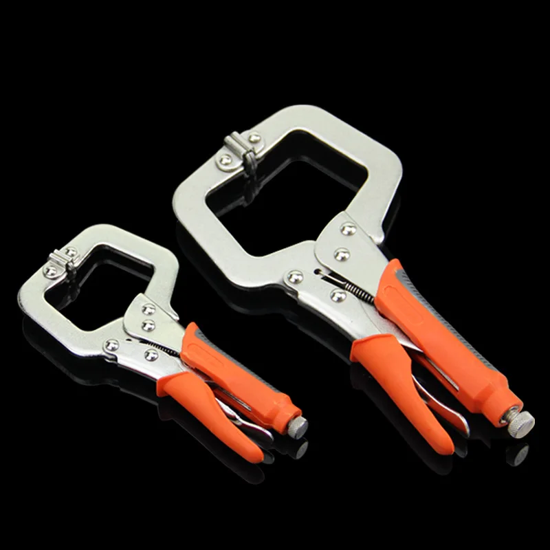 

Shanghai Full Sail Vise Grips 5-Inch 6-Inch 11-Inch 18-Inch C Type Multi-functional Super Clamp Welding Clamp C- shape Clamp