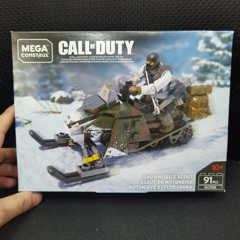 Snowmobile Scout Mega Construx Call of Duty 