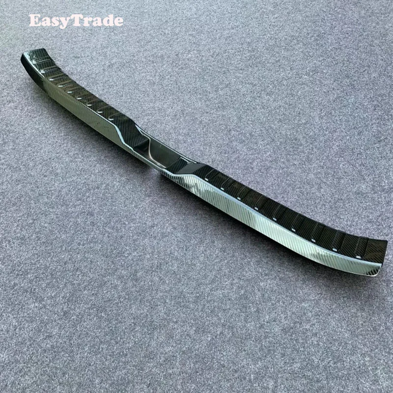 Нержавеющая Сталь автомобильный Стайлинг задняя порога пластина протектор Анти