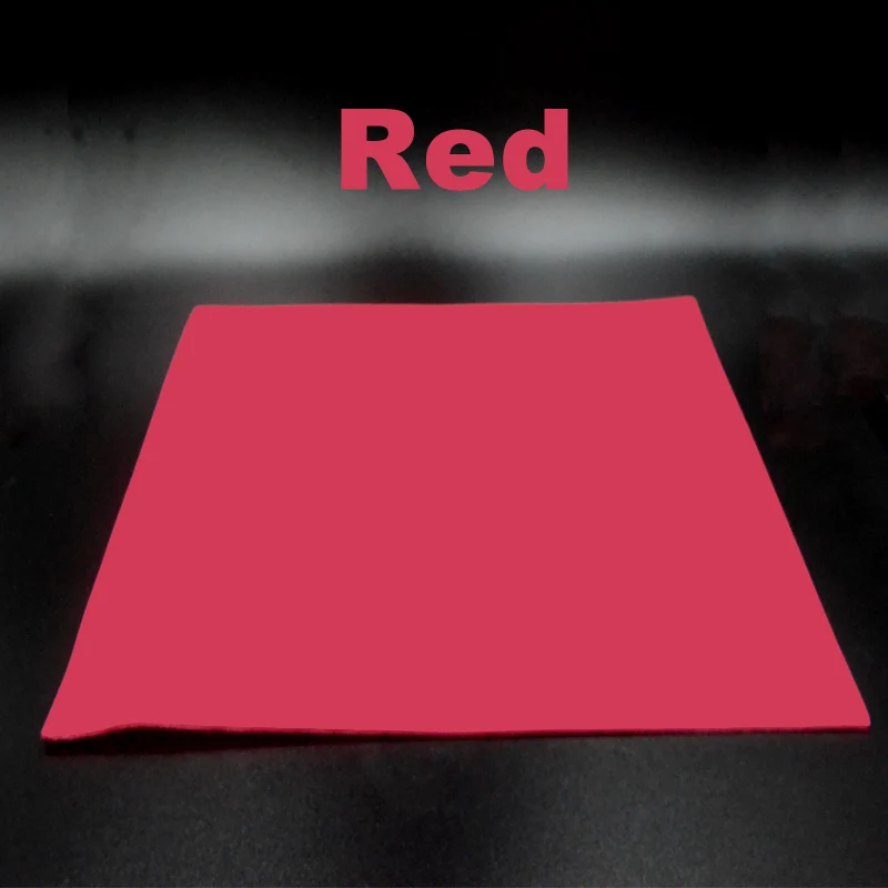 Red CONTEMPLATOR, 12 цветов, толщина 2 мм, мухобойка, плавающая пена, 4 листа/упаковка, EVA, квадратная бумага, материалы для ловли нахлыстом - Цвет: Red