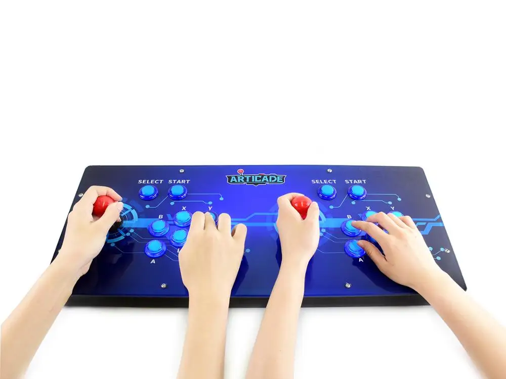 Waveshare Arcade-C-2P набор аксессуаров, 2 плеера игровой автомат Строительный набор(без Pi