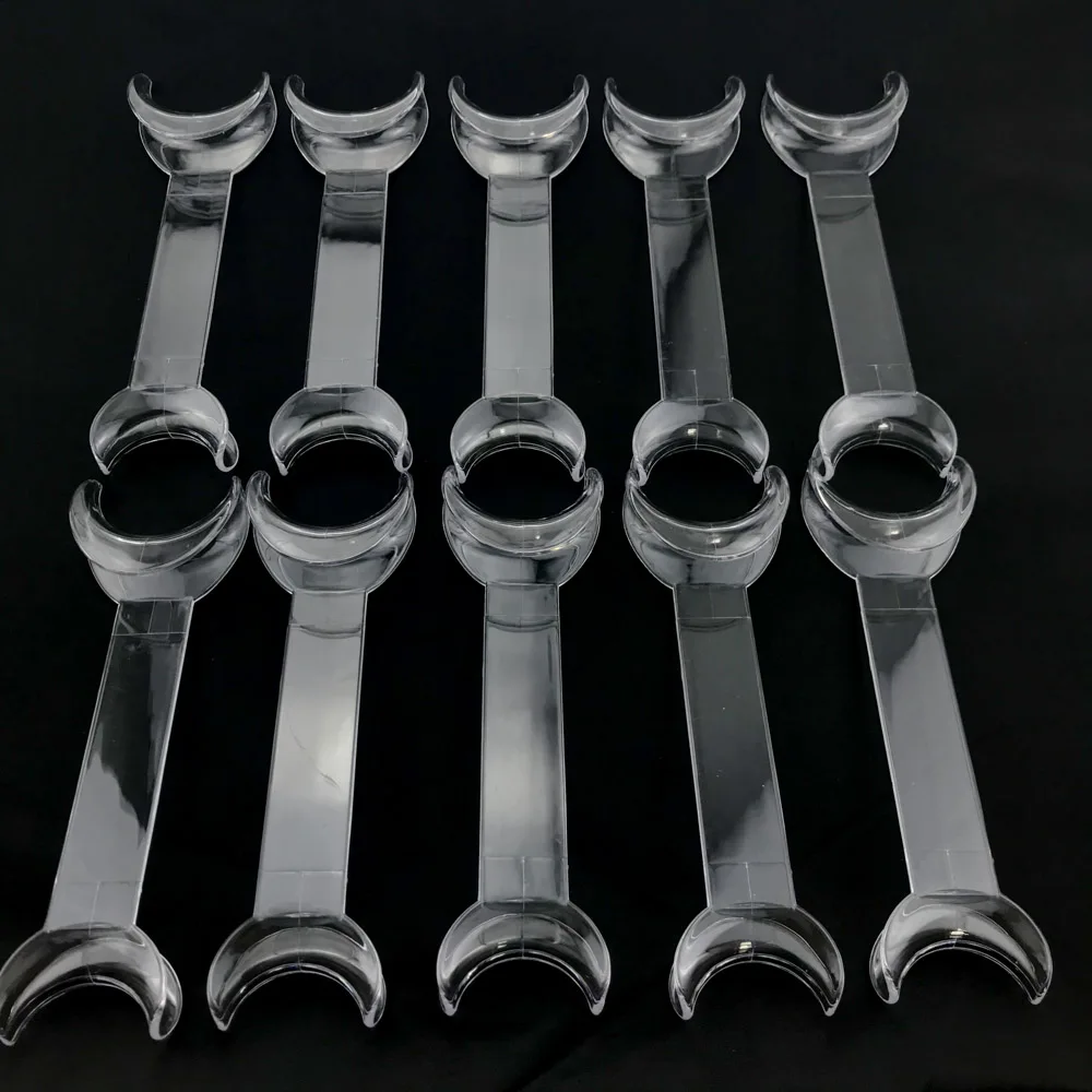 Transparent Dental Double-headed T-Shape Intraoral Cheek Lip Retractor Opener for Teeth Whitening | Красота и здоровье